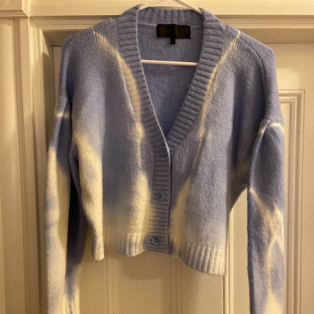 Kendall and Kylie cropped cardigan sweater